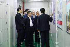 宜春市电子信息产业链招商小分队莅临太原俊铭健身与塑形工作室有限公司参观调研